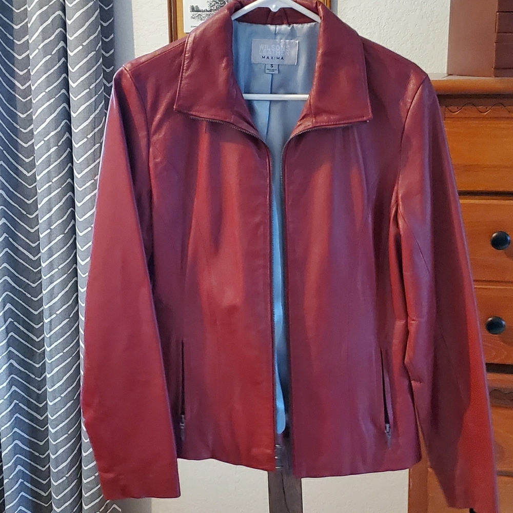Leather jacket